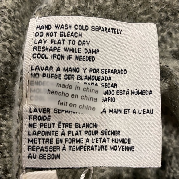 NWT 🤍 Simply Noelle Convertible Knit Sweater / Cardigan 🤍  Size L/XL - Picture 6 of 10